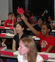 Students participate in ESI class