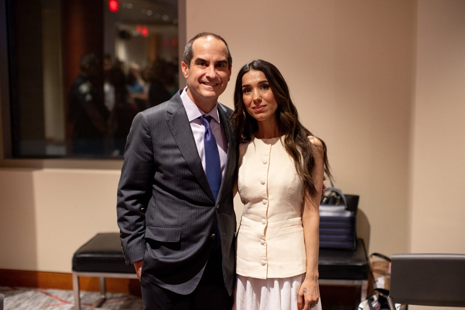 Nadia Murad with Matt Parlow