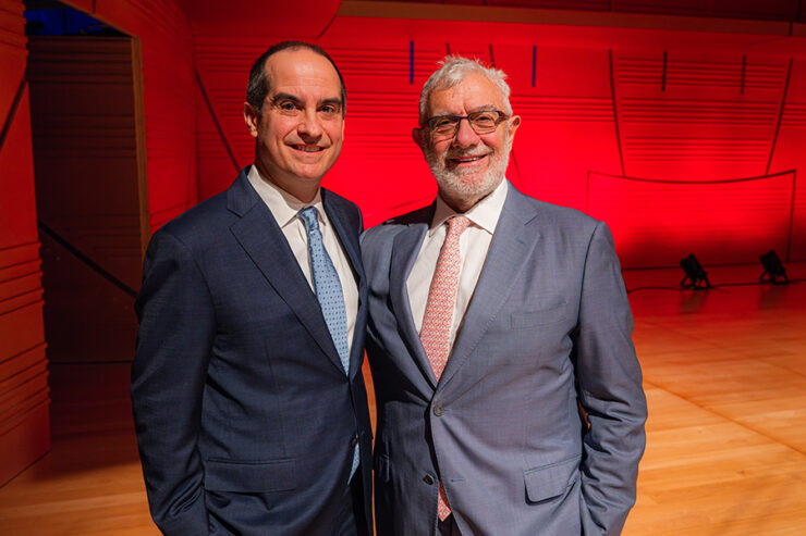 Matt Parlow and Danielle Struppa