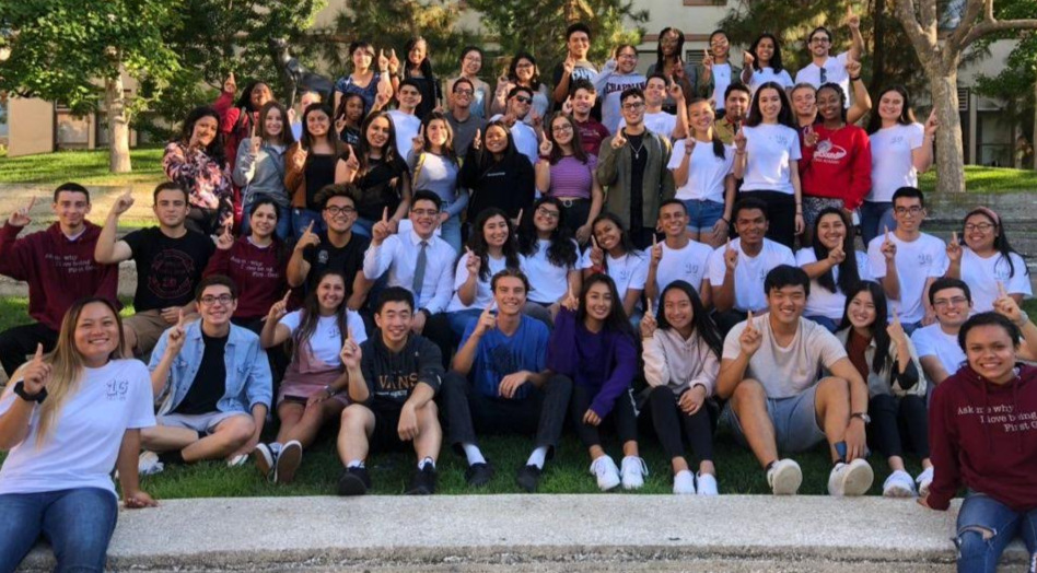 Group of first-generation students