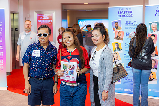 Families at Preview Day