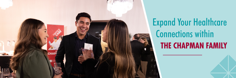 alumni in healthcare reception