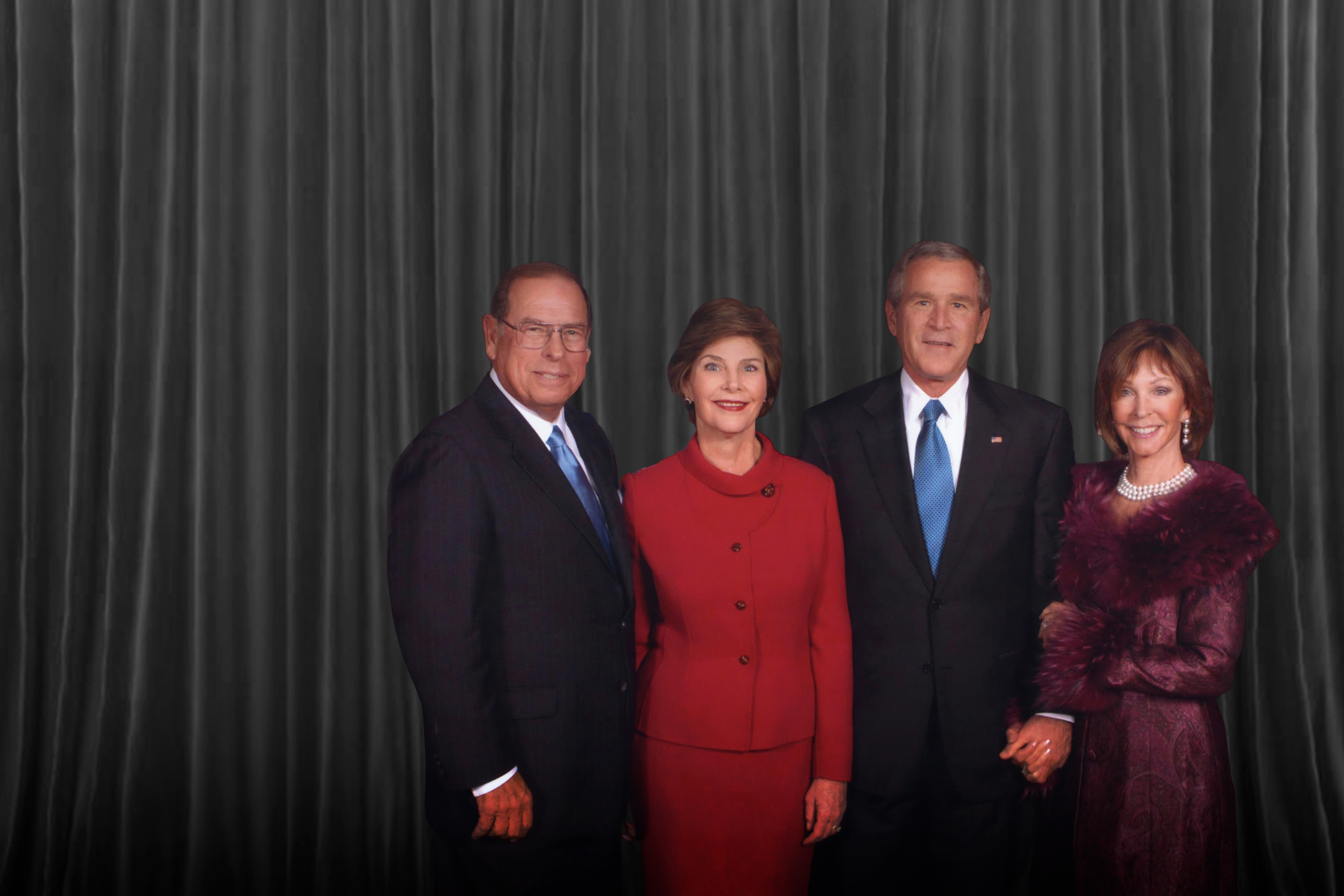 Argyros and Bush families portrait