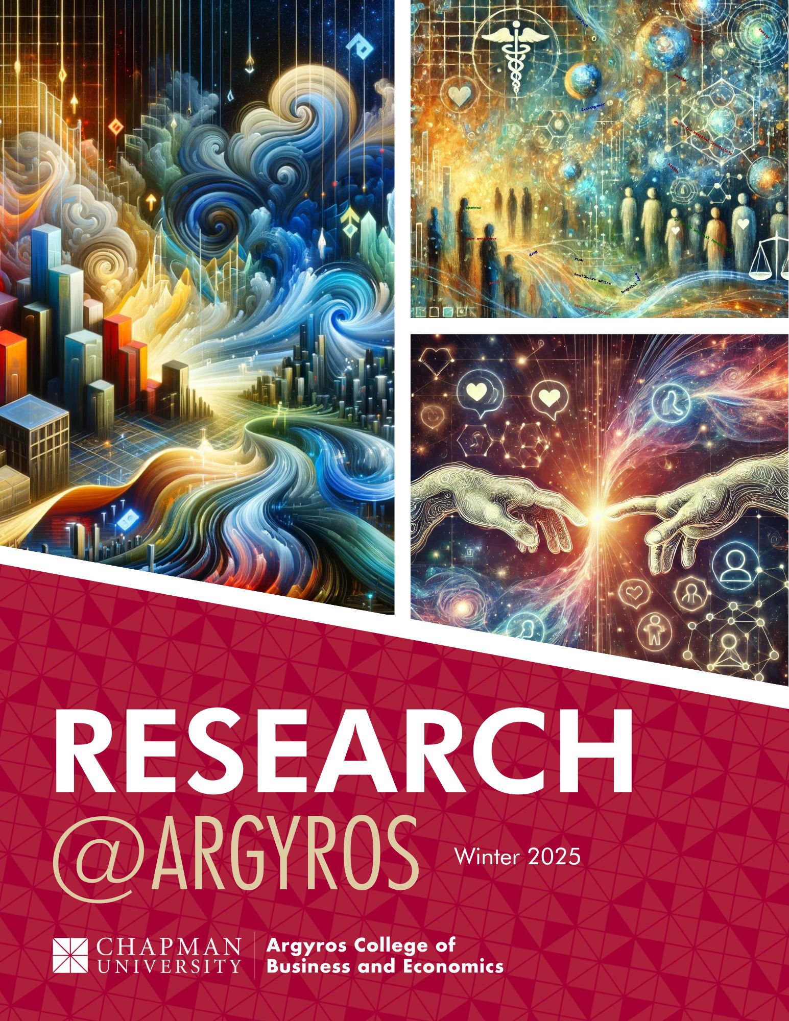 Cover of Research @Argyros - Winter 2025