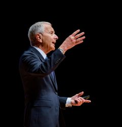 Jim Doti giving the annual Economic Forecast