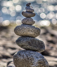 Stacked rocks