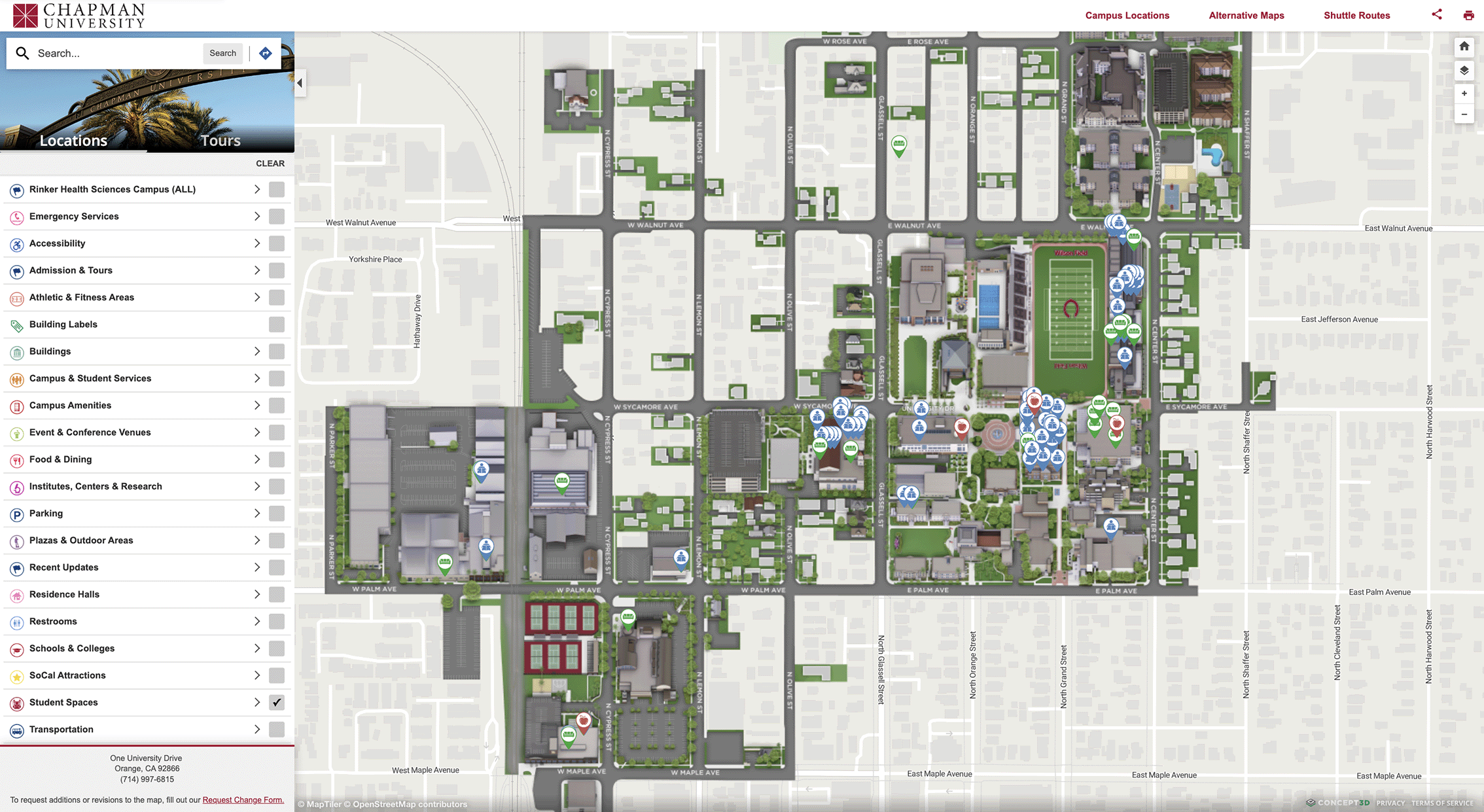 interactive map still image