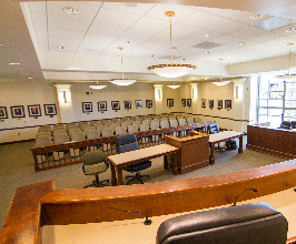 Appellate Courtroom in Kennedy Hall