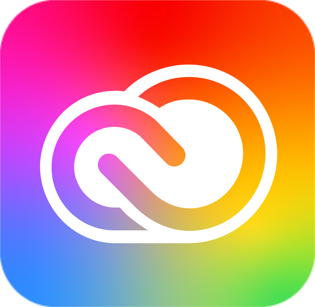 Adobe Creative Cloud Logo.