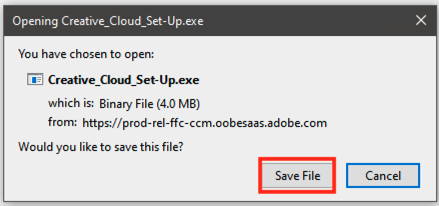 adobe save file