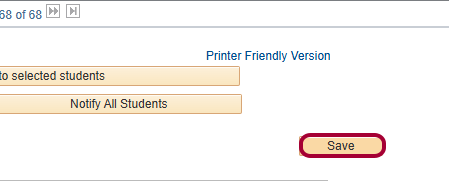 Red circle highlighting save button