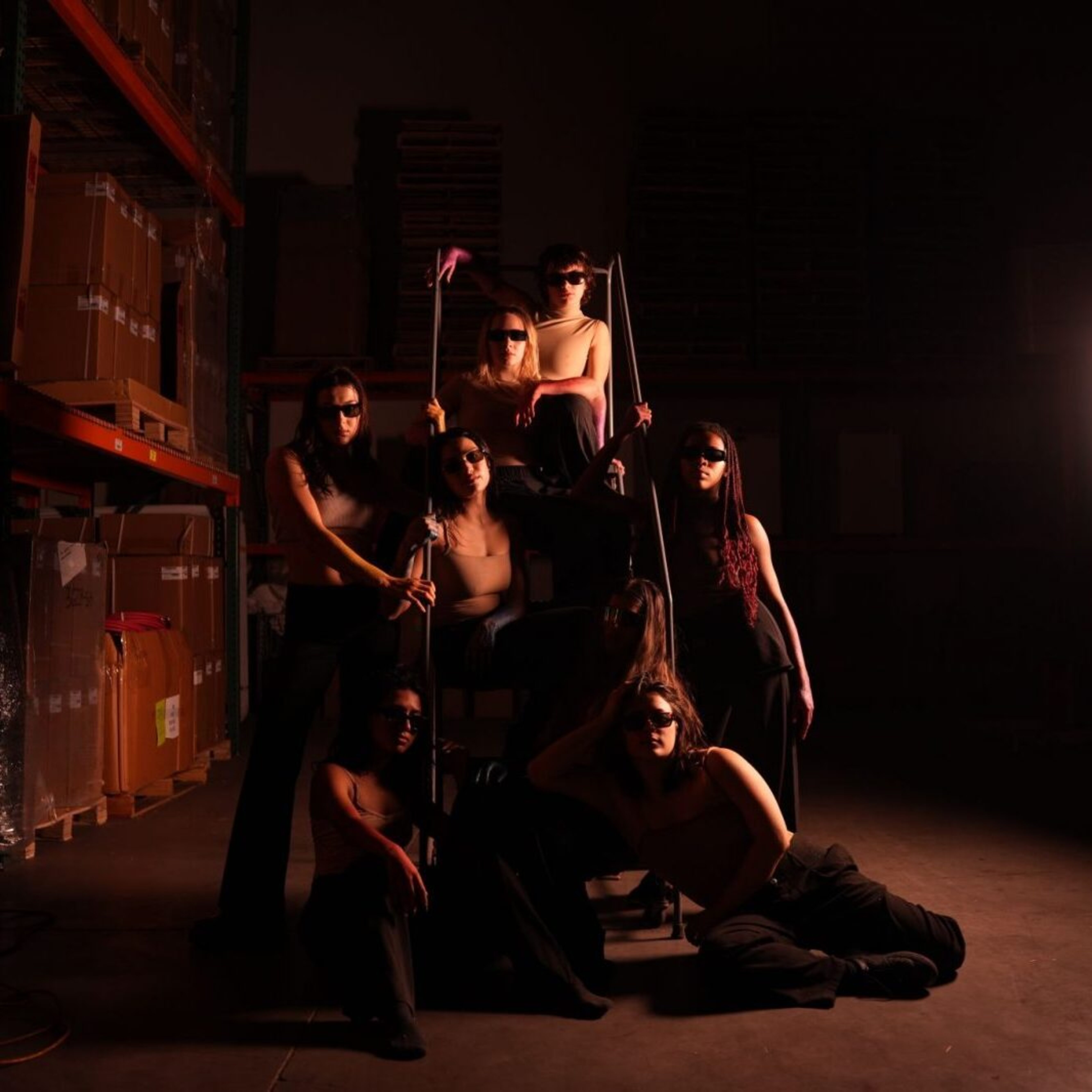 Bella Murrieta and the cast of “again&again”