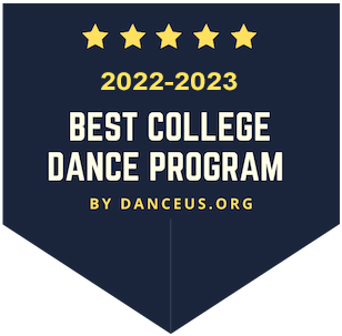 Best College Dance Program 2022-23 by DanceUS.org