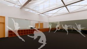 Dance Center rendering