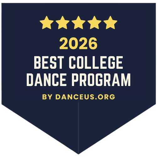 Award for being one of the best college dance programs of 2026