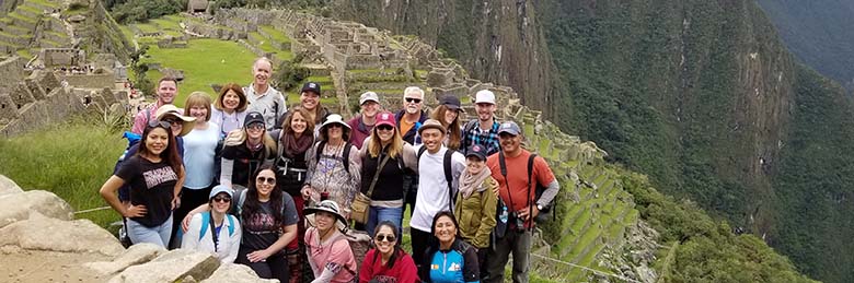 MLD students in Peru study abroad course