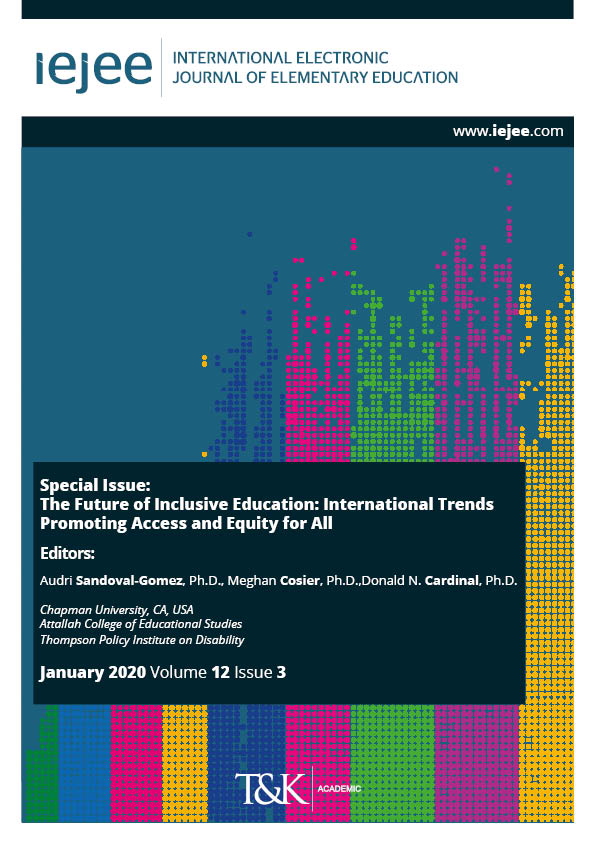 Cover of IEJEE journal