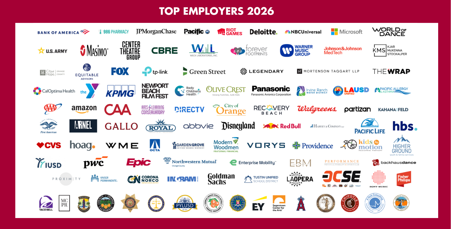 Logos for Chapman's Top Employers
