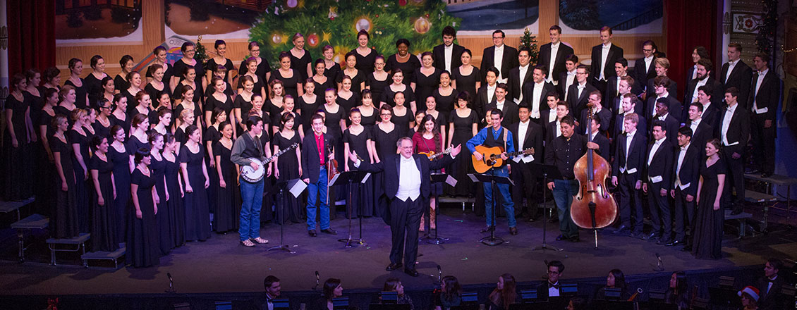 Choir at Wassail 2015