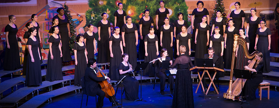 Choir at Wassail 2015