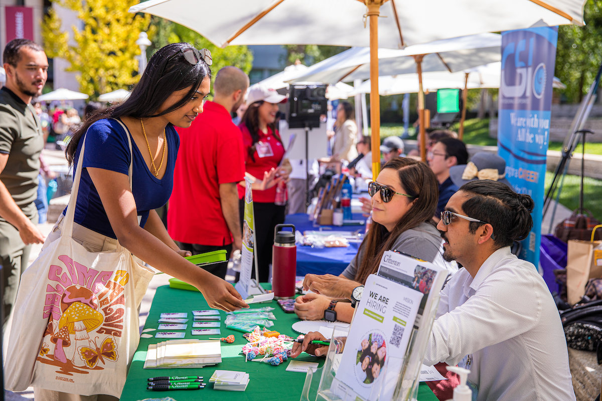 Career Fair at Chapman