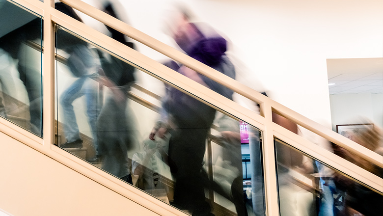 Fowler School of Law professor teaching a class