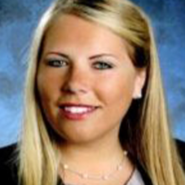 Photograph of Fowler School of Law Graduate Samantha Bigonger (JD'12)