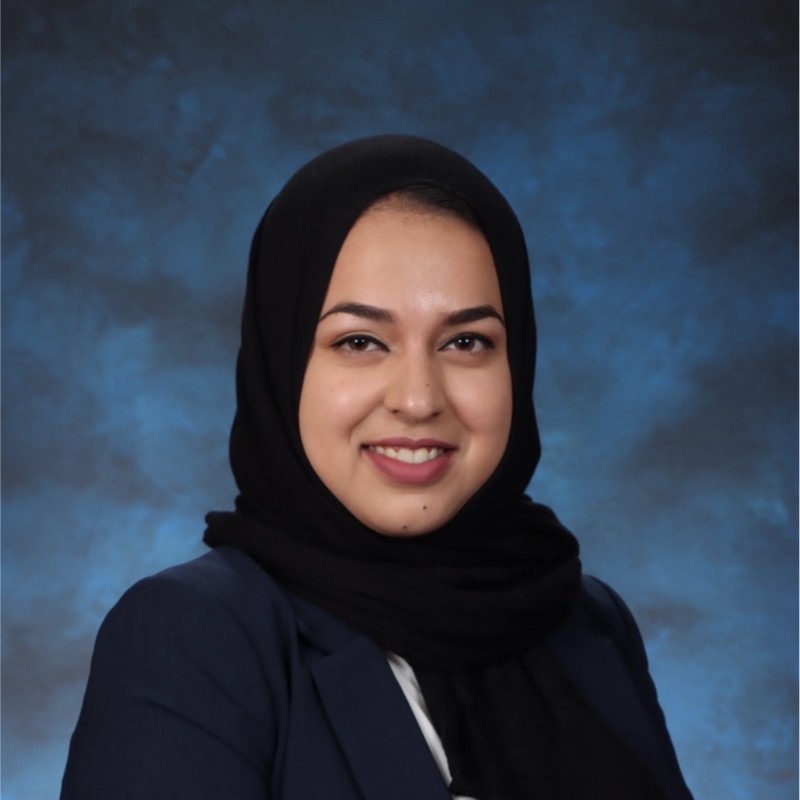 Photograph of a former Chapman Student offering her testimonial about the school