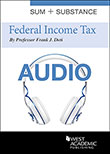 Federal Income Tax Sum+Substance