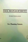 Michael B. Lang Tax Planning Patents
