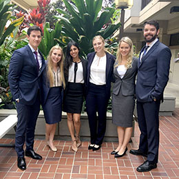 Law student competitors