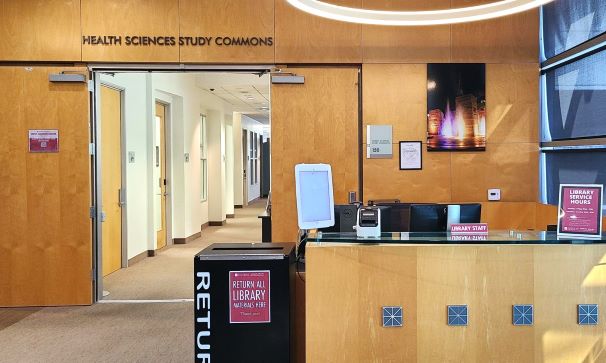 health sci study commons front desk
