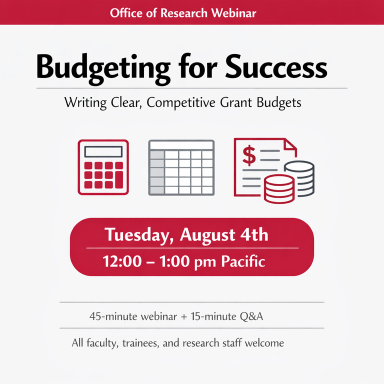 Budget Webinar Ad