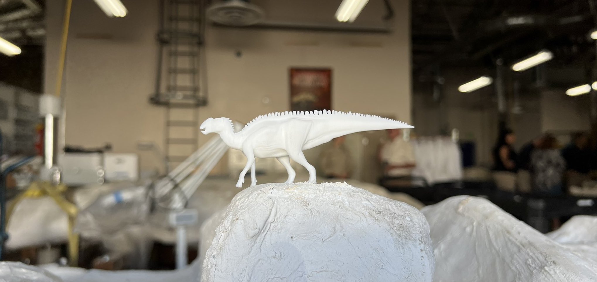 Image of small gryposaurus figurine