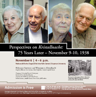 Perfecptions of Kristallnacht flyer