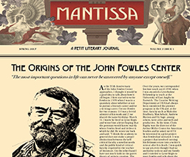 Mantissa:The Journal of the JFC