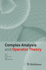Complex Analysis and Operator Theory