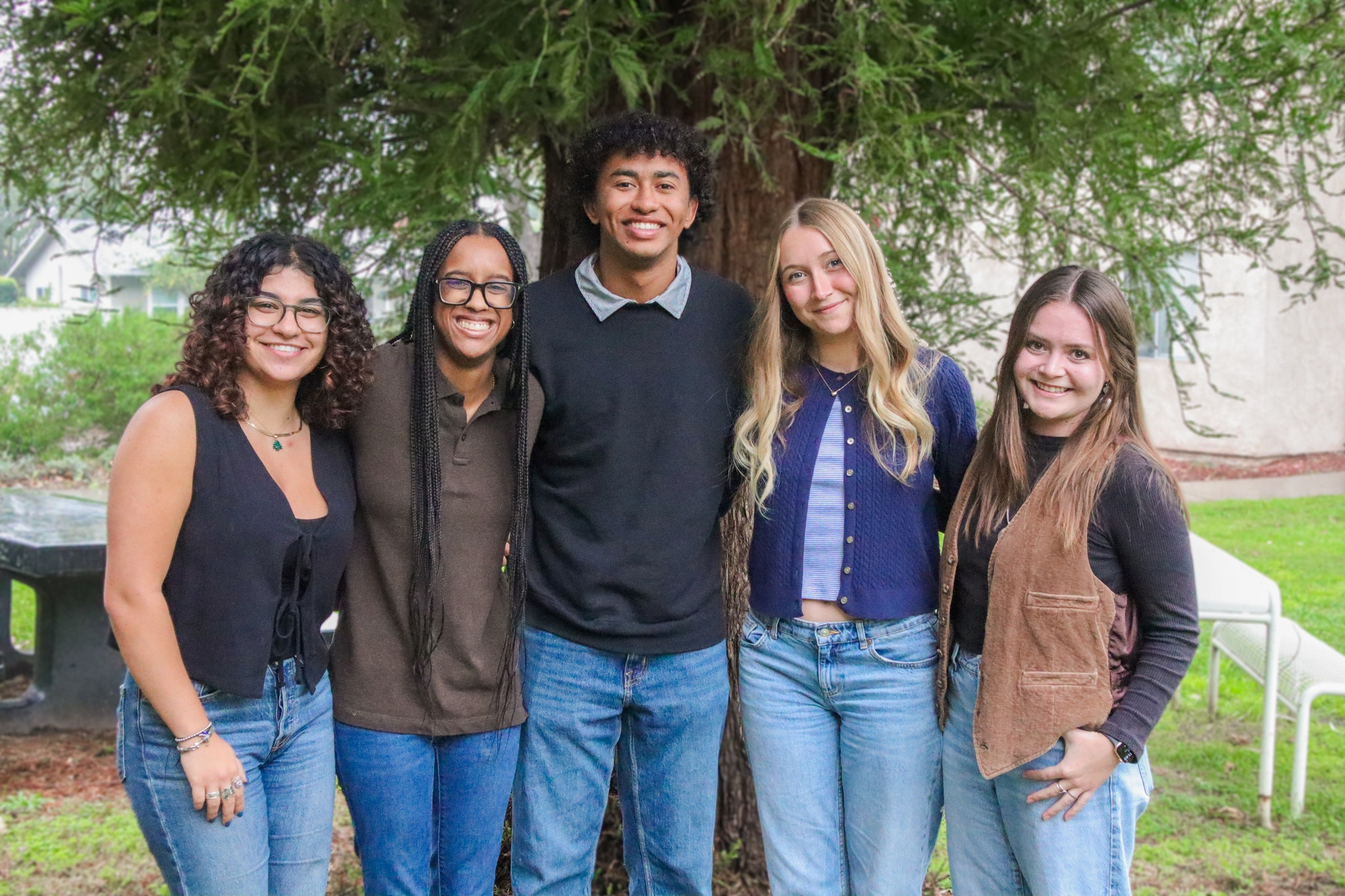 Orientation Team gathered together smiling.