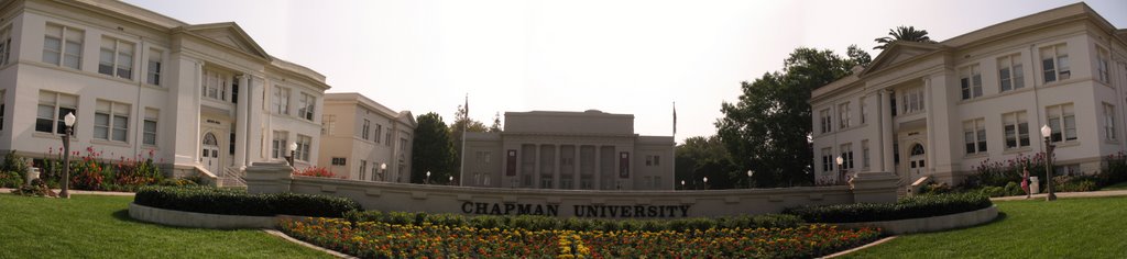 Chapman University front lawn