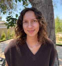 photo of Ava Brandt (’27 Creative Writing, Documentary Film, and LGBTQ studies minor)