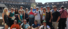 History students abroad