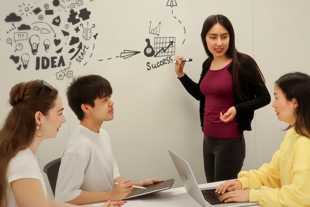 Design students